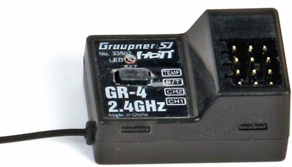 GRAUPNER GR-4 HOTT 2K TELEMETRIE EMPFÄNGER | # 33502