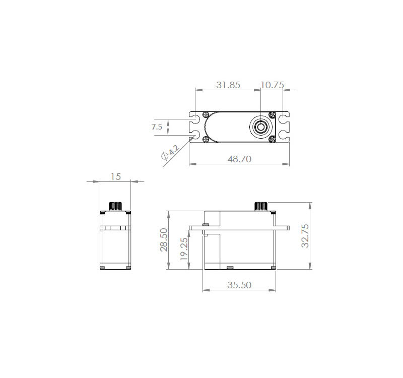 MKS 3x HV9767 und 1x HV9780 HV Digital Servo combo, #C0006000