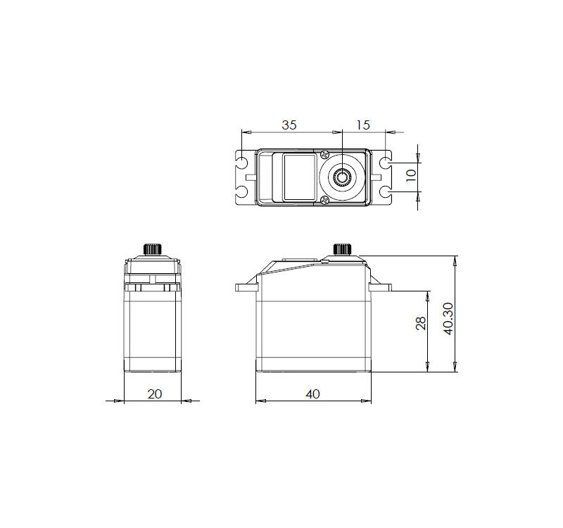 MKS HBL665 HV Digital Servo brushless, #S0010007