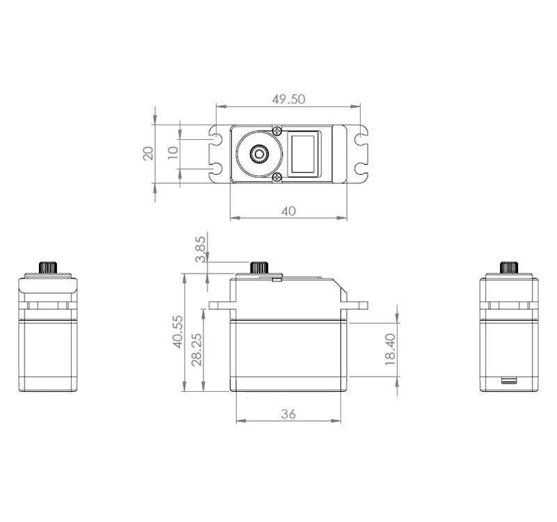 MKS HV777A+ HV Digital Servo, #S0011007