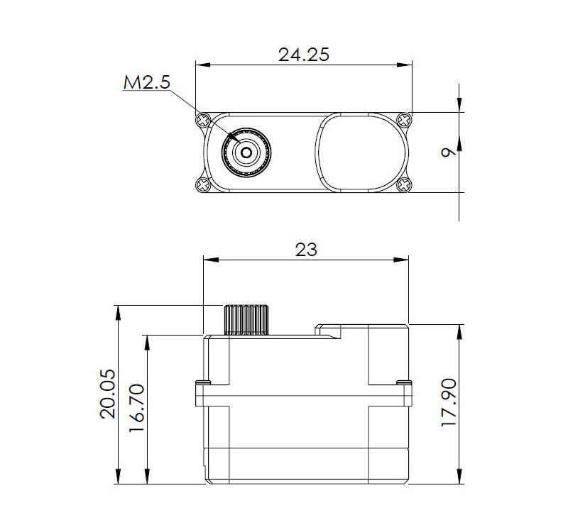 MKS DS75K-N Digital Servo Typ B | # S0015009