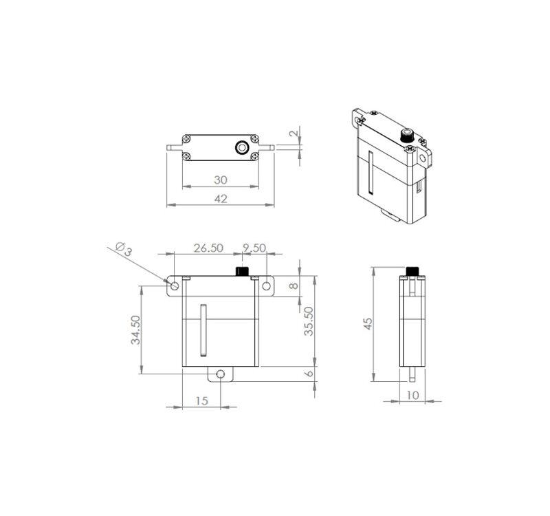 MKS HBL6625 HV Digital Servo brushless, #S0021001