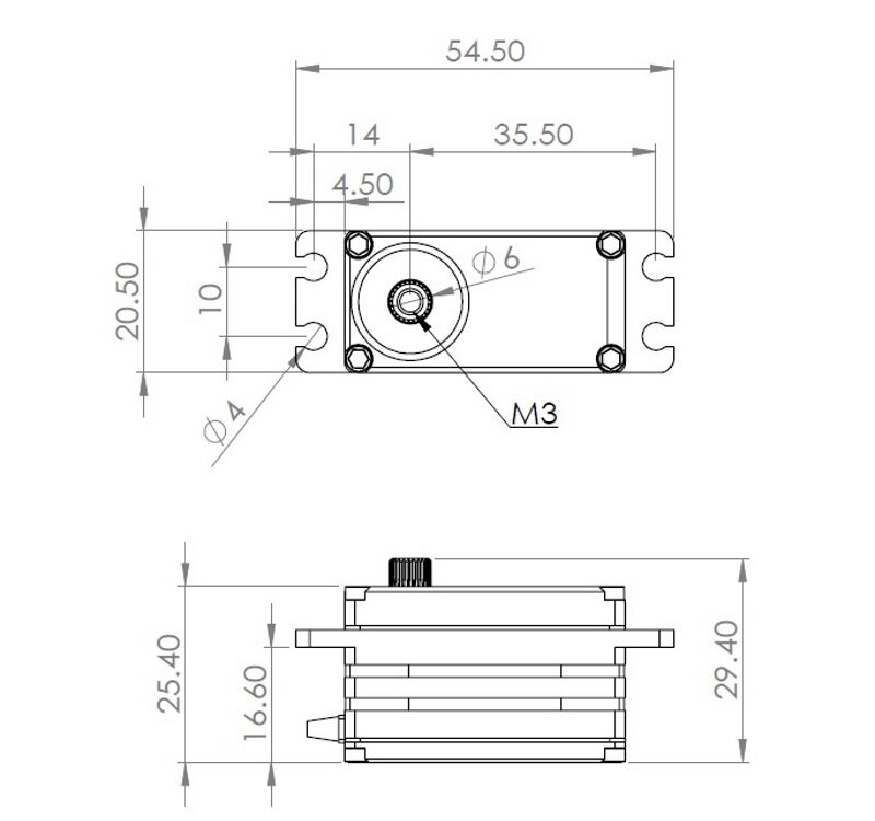 MKS HBL550L HV Digital Servo brushless X5 Serie, #S0026005