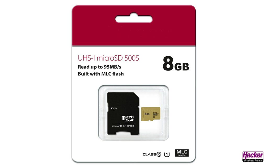 DUPLEX micro SD 8GB Speicherkarte für Jeti Sender DS/DC | #  80001497