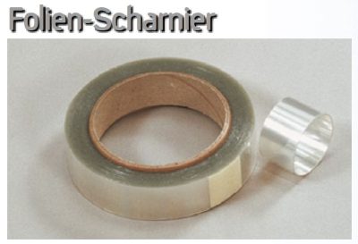 Folien Scharnier 25 mm breit x 50 m lang, #1104560