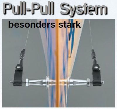 Pull-Pull System stark und strapazierfähig – für 91er und größere Modelle, #1076469