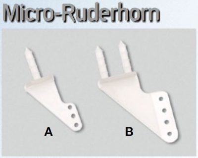 Micro Ruderhorn Typ A (2 Stück) Ruderhornlänge ca. 13 mm, #1074652