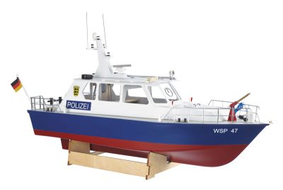 Polizeiboot WSP47 Bausatz Maßstab 1:20 Rumpflänge 600 mm Breite 205 mm | # 20360