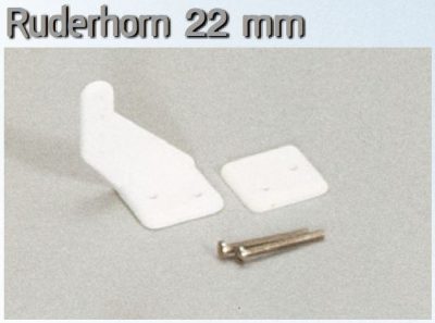 Ruderhorn 22mm 2 Stück L u R, #508330