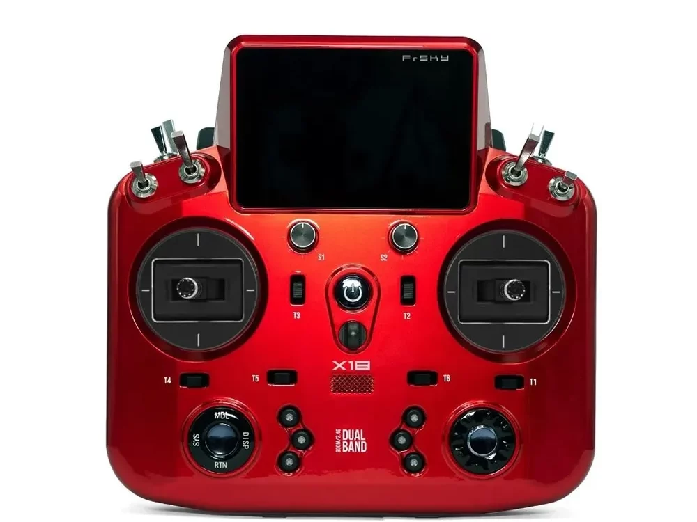 NEU TANDEM X18 EU/LBT FrSky Senderset Cardinal Rot 2,4Ghz Akku, EVA-Bag, limited Edition | # 2208.035