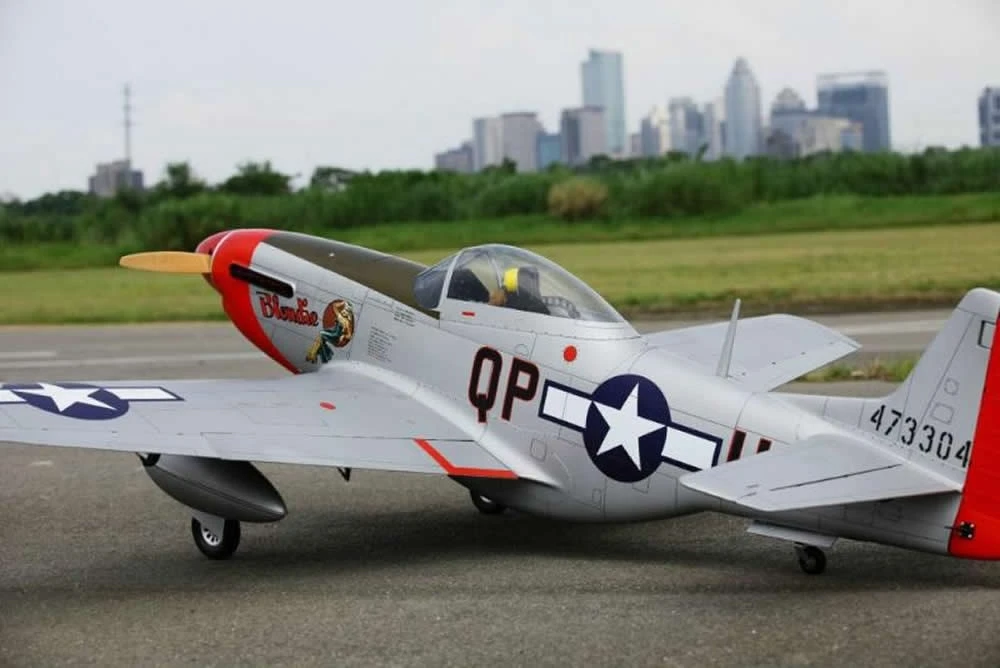 TopRC P-51D Mustang Blondie 89″ ARF Spannweite 2,26 mtr. | # 1110.000