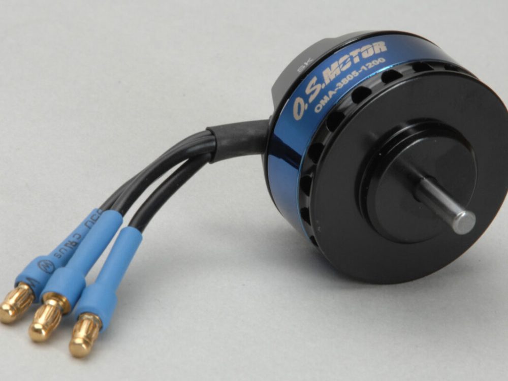 O.S. OMA-3805-1200 Brushless Motor | # M-OS51010905