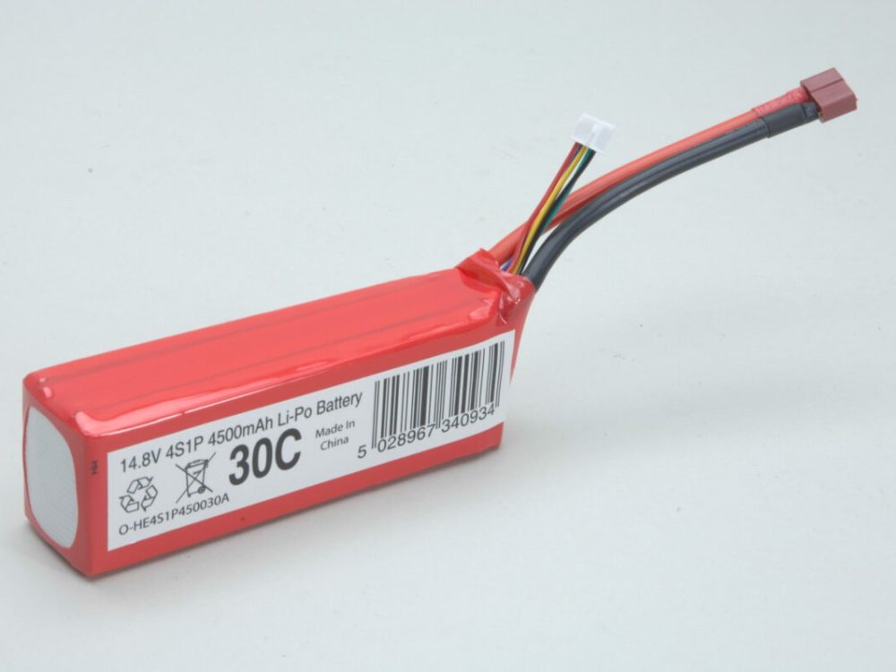 Hi-Energy 4S 4500mAh 30C Li-Po | # O-HE4S1P450030A