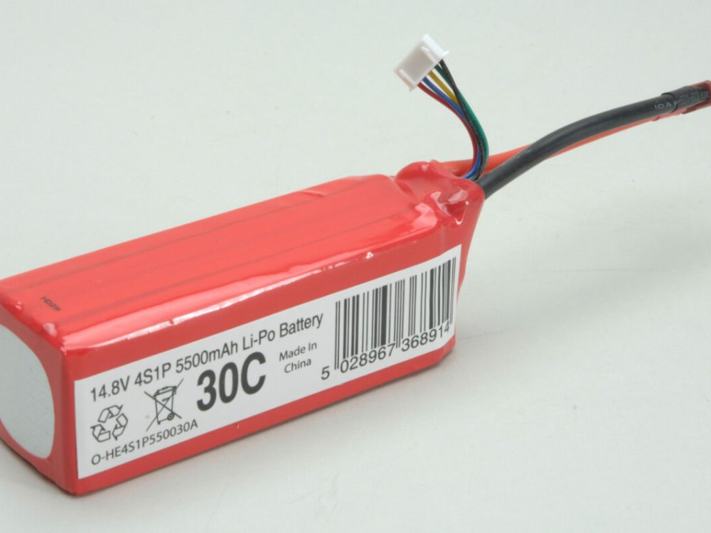 Hi-Energy 4S 5500mAh 30C Li-po | # O-HE4S1P550030A