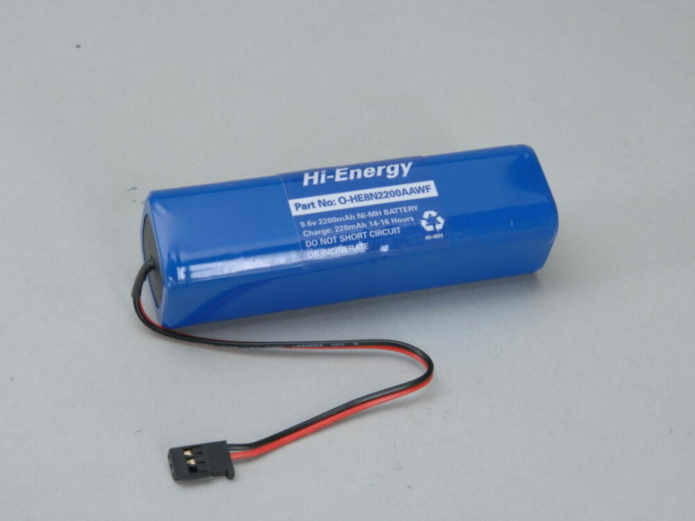 9,6v 2200mAh NiMh Senderakku | # O-HE8N2200AAWF