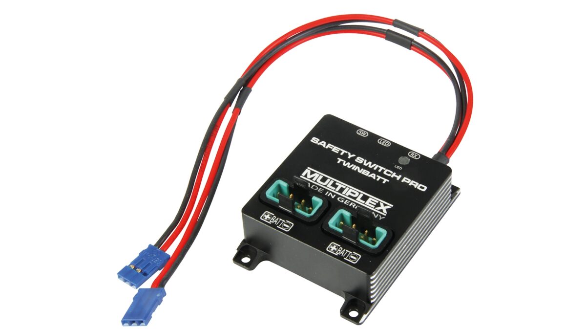 Multiplex SAFETY SWITCH PRO Twinbatt (UNI) | # 1-01746