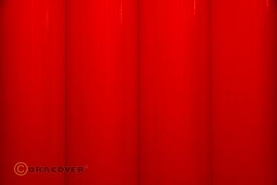 ORACOVER Bügelfolie – Breite: 60 cm – Länge: 2 m fluoreszierend rot | # 21-021-002