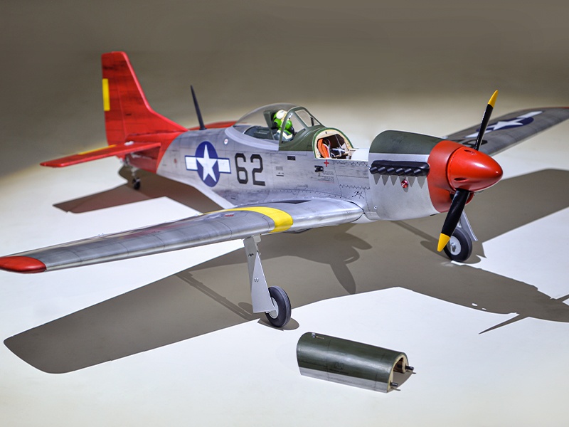 Phoenix P51 Mustang GP/EP ARF – 141cm mit elektrischen Einziehfahrwerk | # PH228