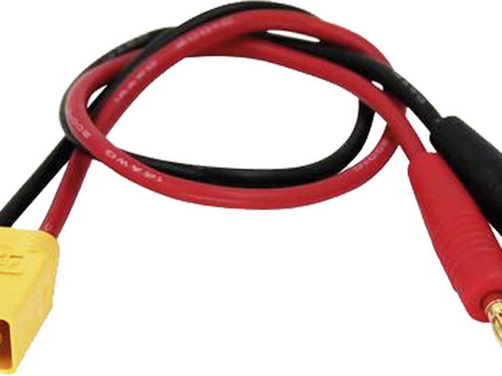 Robbe Modellsport LADEKABEL XT-90 SILIKON 30CM 14AWG 1STK. mit Bananenstecker | # 46037