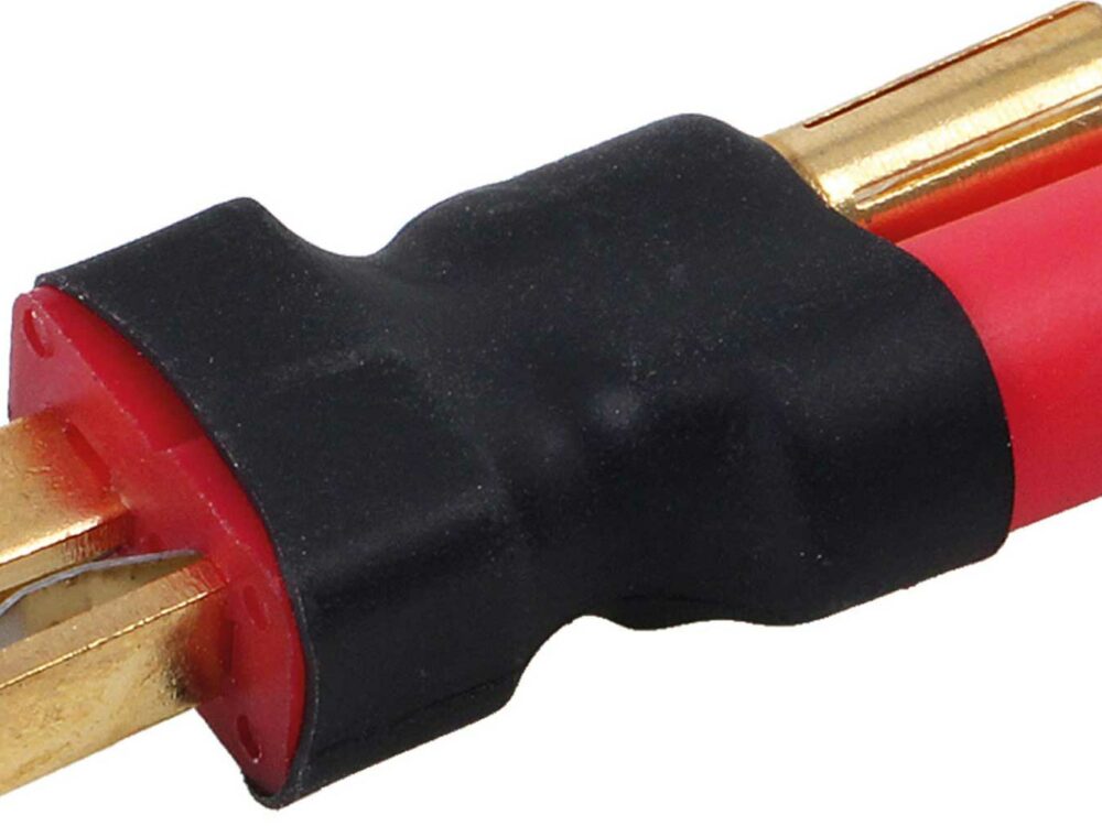 Robbe Modellsport Adapter T Stecker AUF 5,5MM Goldkontakt Stecksystem 1Stk. | # 46203