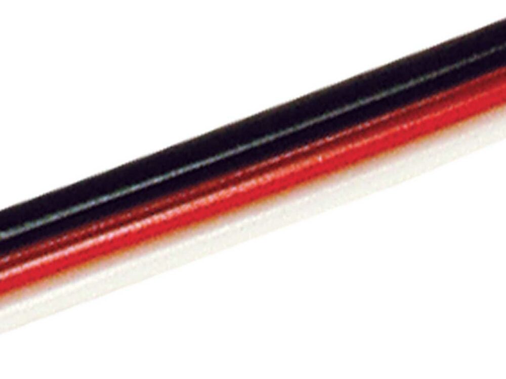 Robbe Modellsport Servokabel Futaba 5 Meter flach 0,33mm² (22AWG) PVC Meterware | # 46230