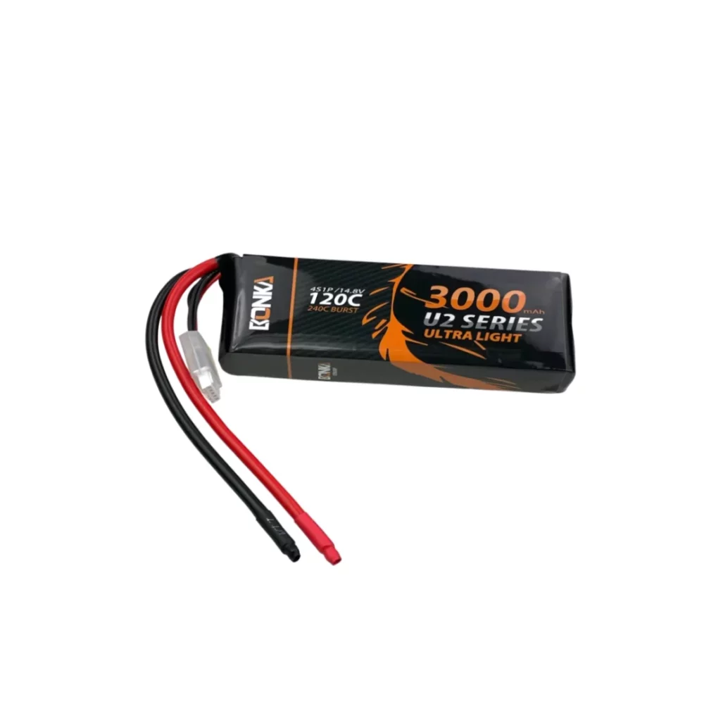 Bonka Lipo 3000mAh 14,8V 4S 120C/240C | # BQ120-3000-4