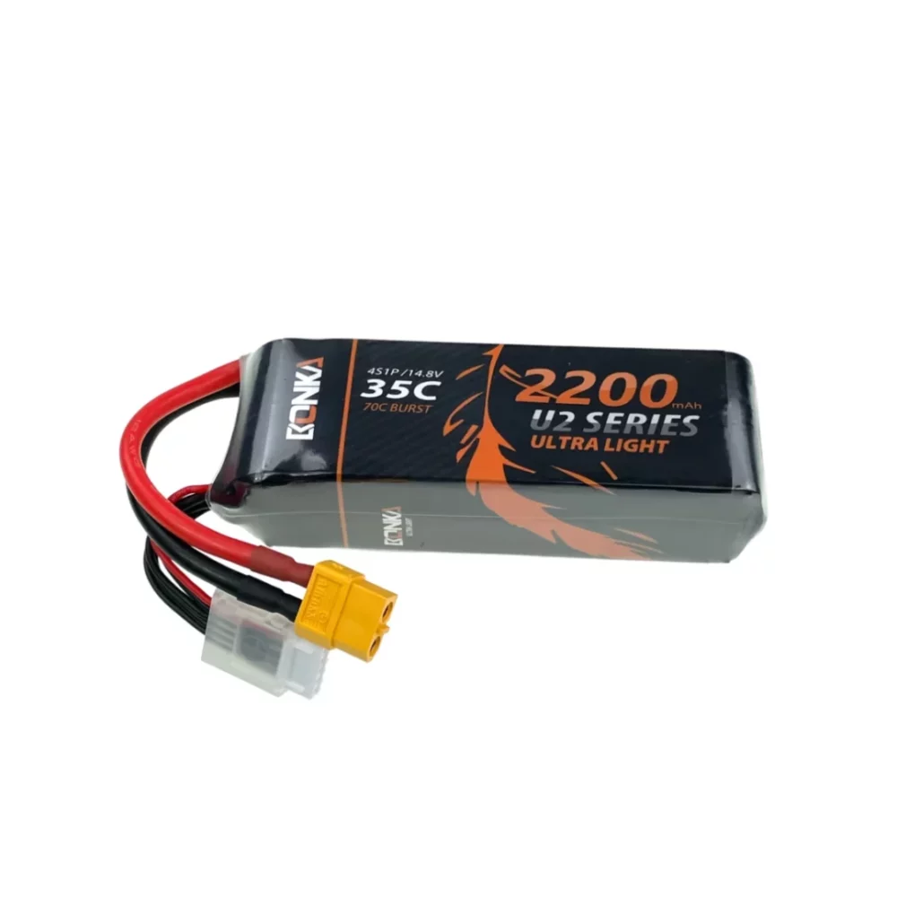 Bonka Lipo Akku 2200mAh 14,8V 4S 35C/70C | # BQ35-2200-4XT60