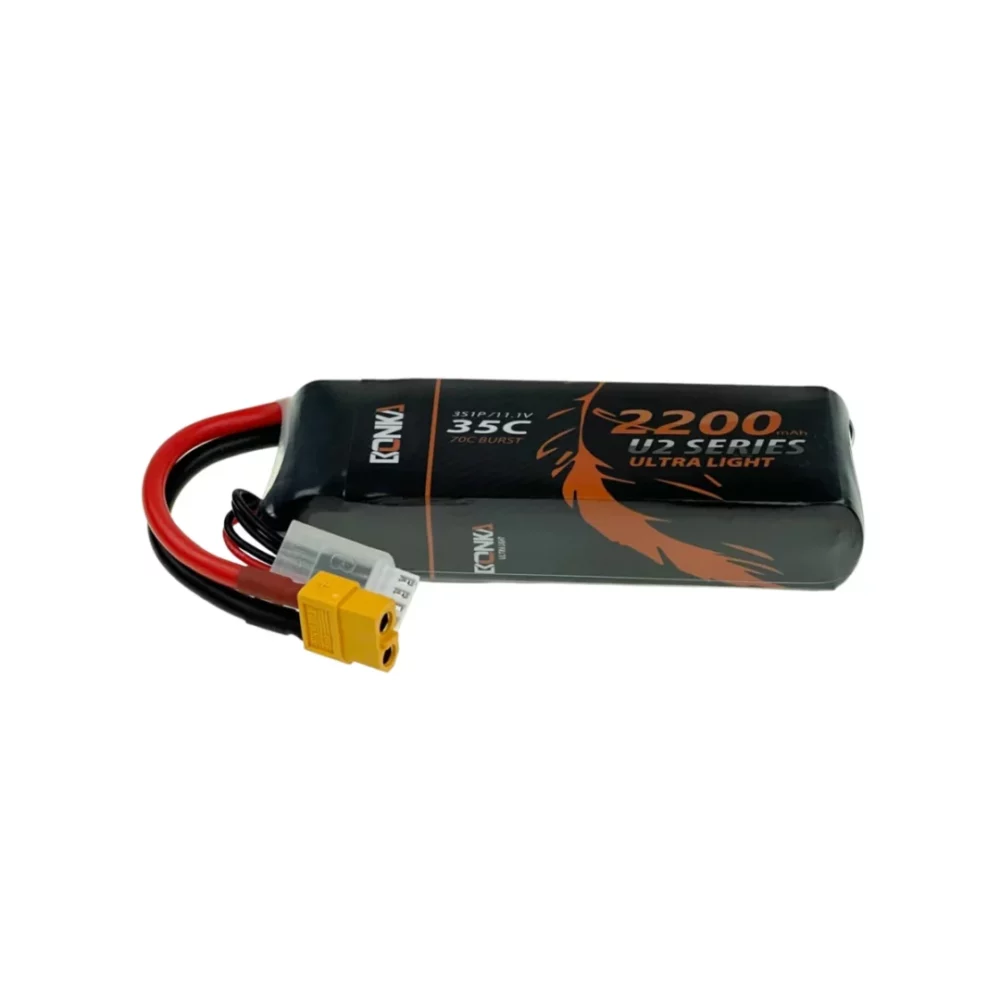 Bonka Lipo Akku 2200mAh 14,8V 4S 35C/70C | # BQ35-2200-4XT60