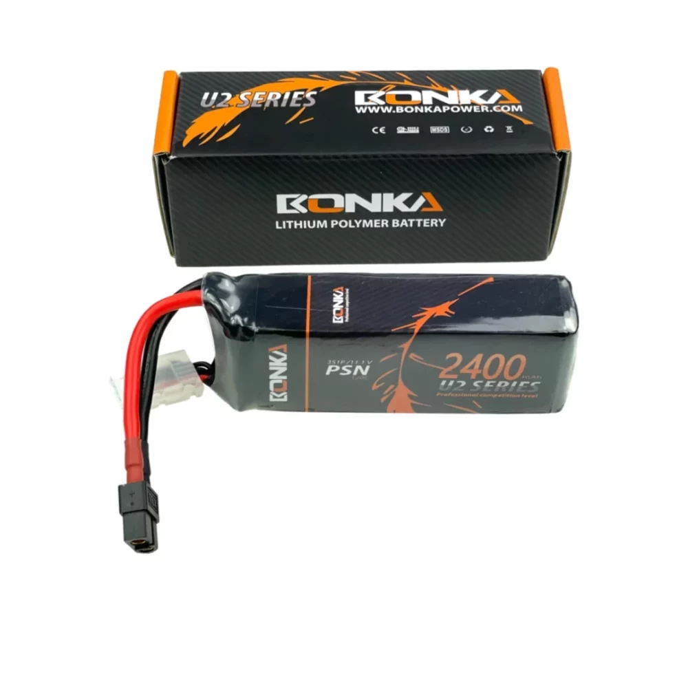 Bonka Lipo Akku 2400mAh 11,1V 3S 120C XT60 | # BQ120-2400-3XT60