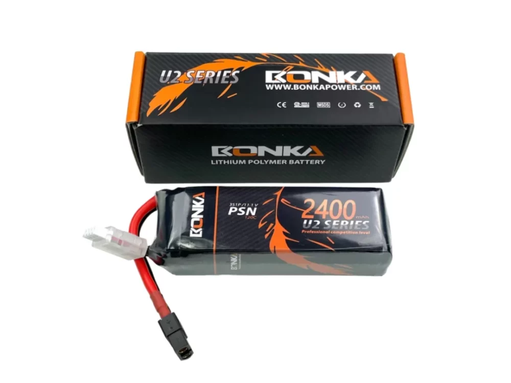 Bonka Lipo Akku 2400mAh 11,1V 3S 120C XT60 | # BQ120-2400-3XT60