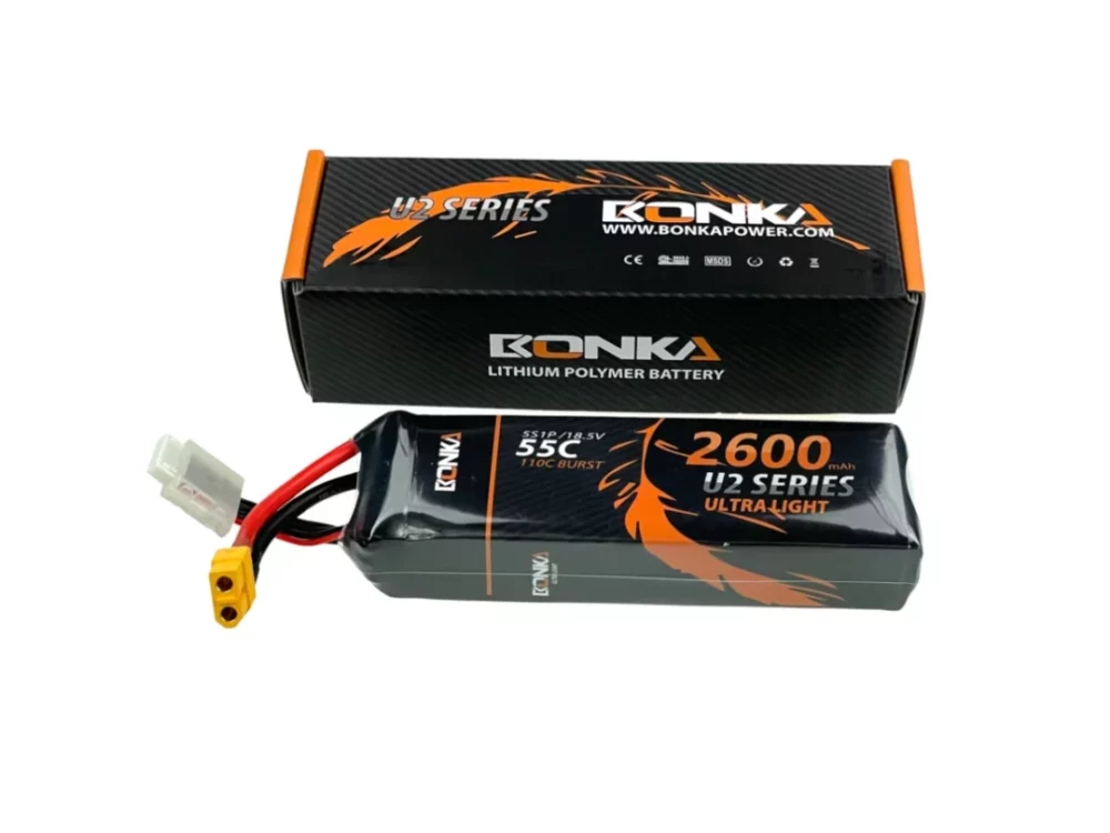 Bonka Lipo Akku 3300mAh 11,1V 3S 35C/70C | # BQ35-3300-3XT60