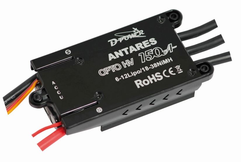 D-Power Antares 150A Opto HV Brushless Regler | # 9150