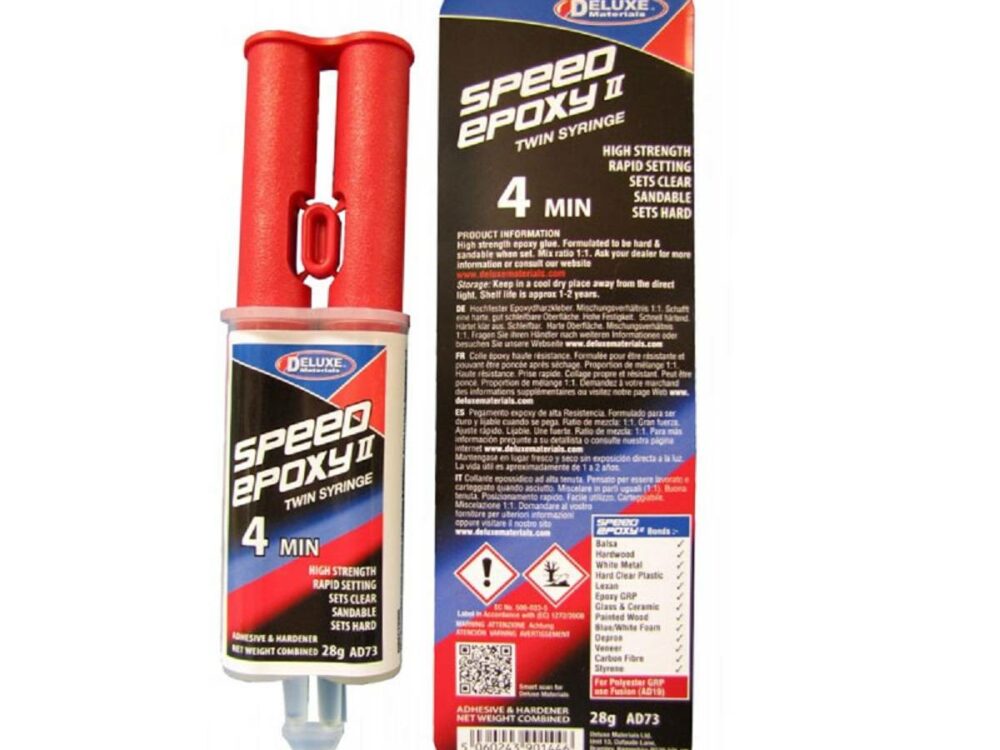 Speed Epoxy II 4 min. 28g Spritze DELUXE | # 44001