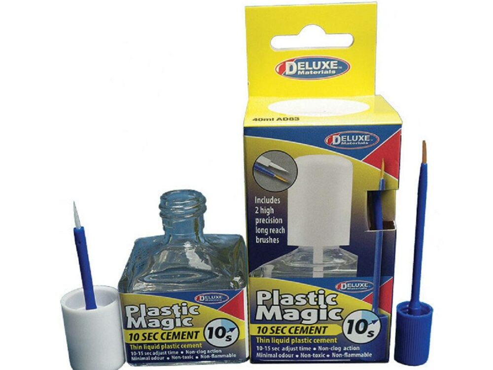 Plastic Magic 10 Sek. Klebstoff mit Pinsel 40 ml DELUXE | # 44119