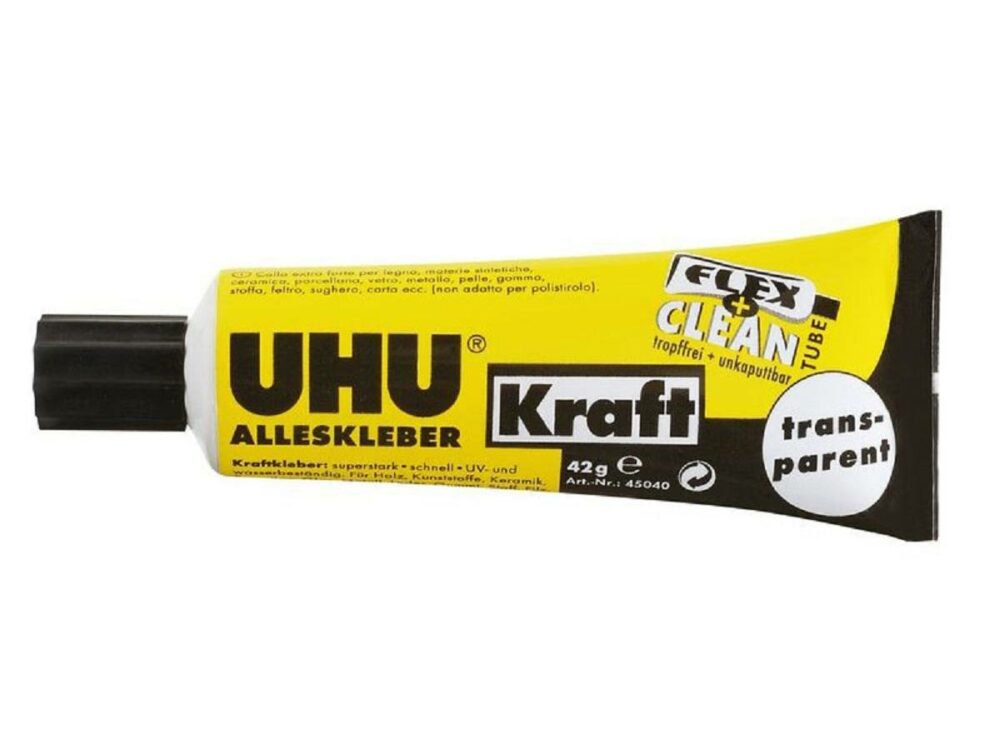 UHU ALLESKLEBER Kraft FLEX + CLEAN 42g Tube | # 45040