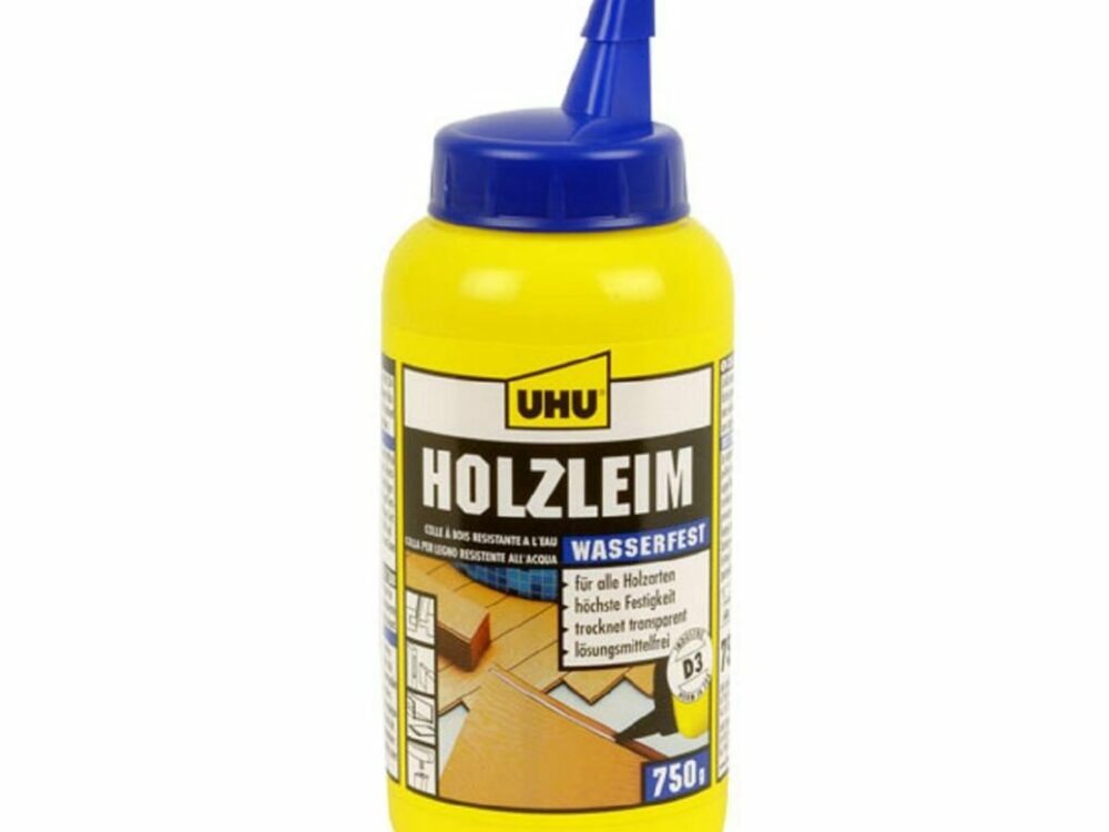 UHU HOLZ D3 wasserfest 750 g Flasche | # 48520