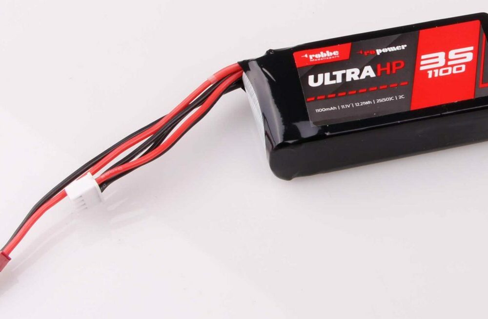 Robbe Modellsport RO-POWER ULTRA HP 1100MAH 11,1 VOLT 3S 25(50)C LIPO AKKU | # 7403