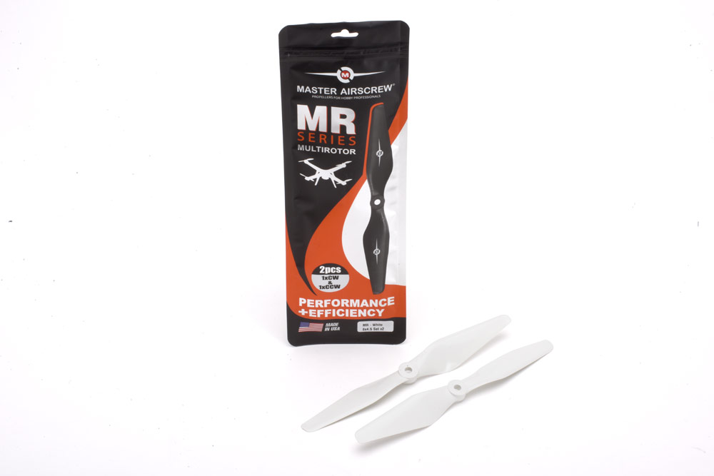 Master Airscrew 8×4,5  MR Propeller Set (2 Stk) ws | # E-MAMR0845SW2