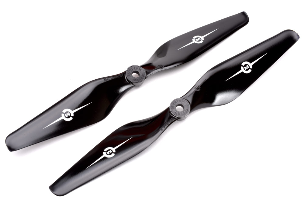 Master Airscrew 9×4,5  MR Propeller Set (2 Stk) sw | # E-MAMR0945SB2