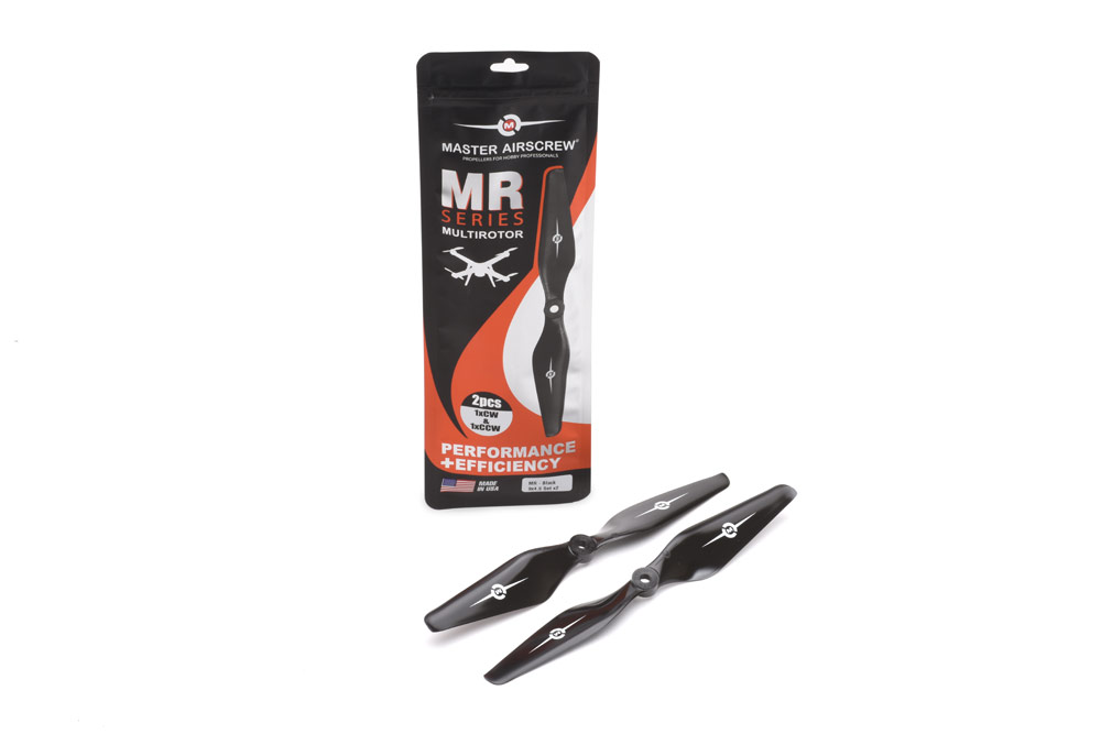 Master Airscrew 9×4,5  MR Propeller Set (2 Stk) sw | # E-MAMR0945SB2