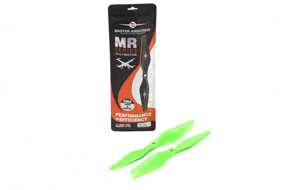 Master Airscrew 9×4,5  MR Propeller Set (2 Stk) gn | # E-MAMR0945SG2