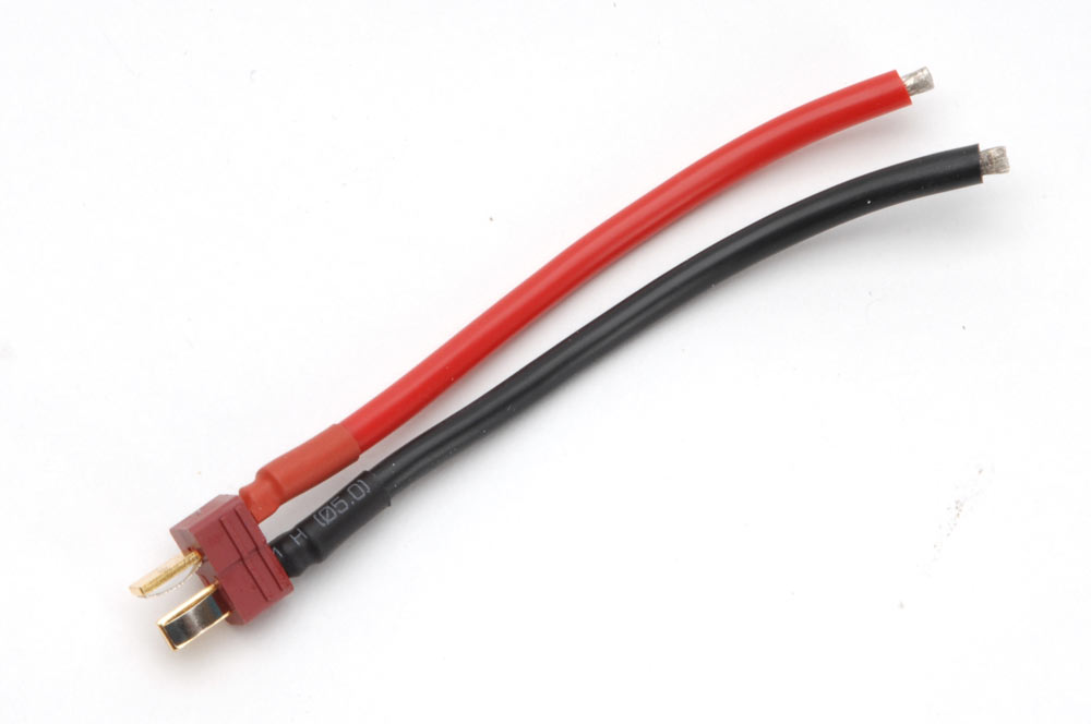 T-Stecker mit 10cm Kabel 3,3mm² | # O-RADL10
