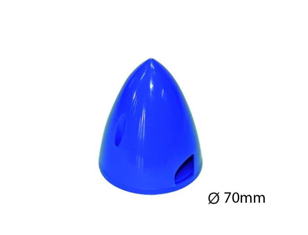 Kunststoff-Spinner Ø 70 mm blau | # 25170B