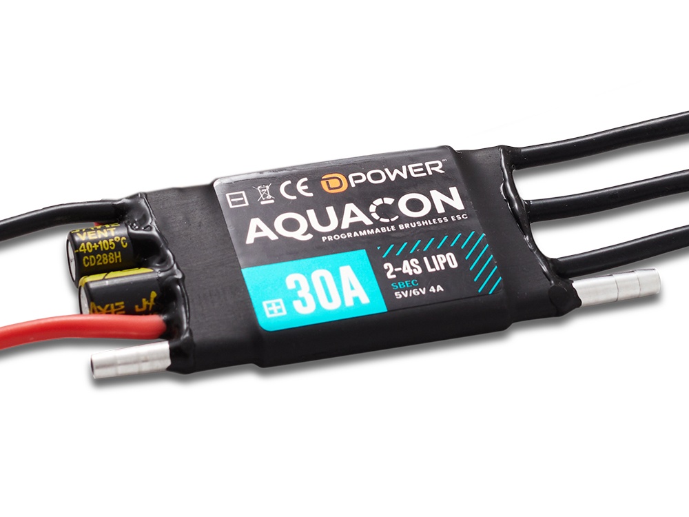 D-Power AQUACON 30A S-BEC Brushless Regler | # DPAQC030