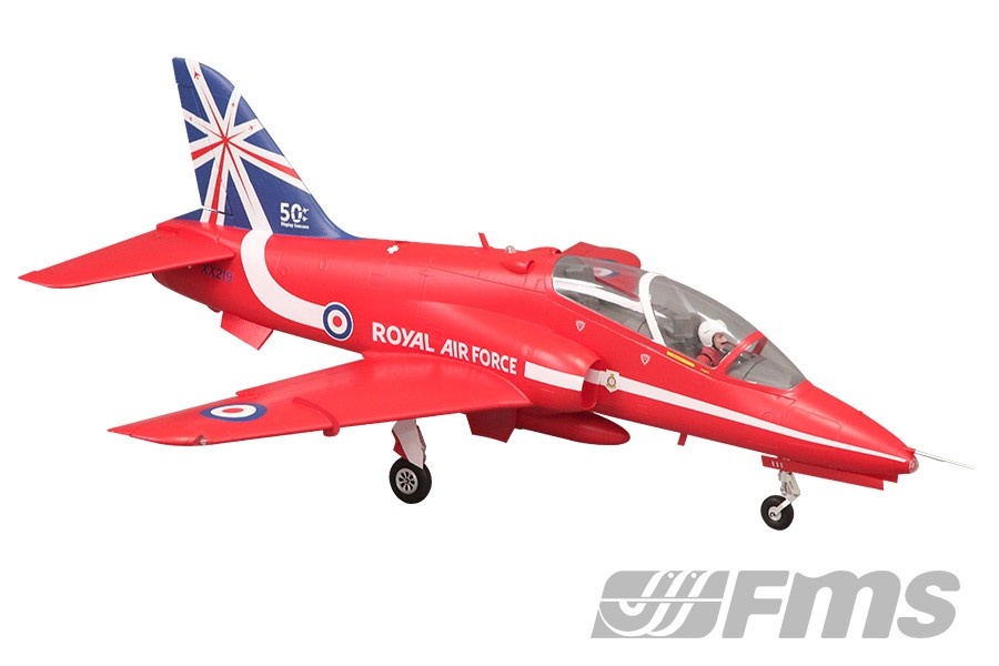 FMS BAE Hawk Jet EDF 80 PNP 104 cm – Combo incl. Reflex Gyro | # DPFMS099P-REF