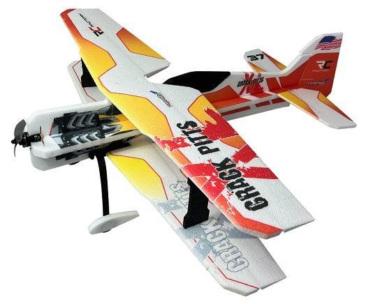 RC Factory Crack Pitts XL gelb / 1000mm | # 15824