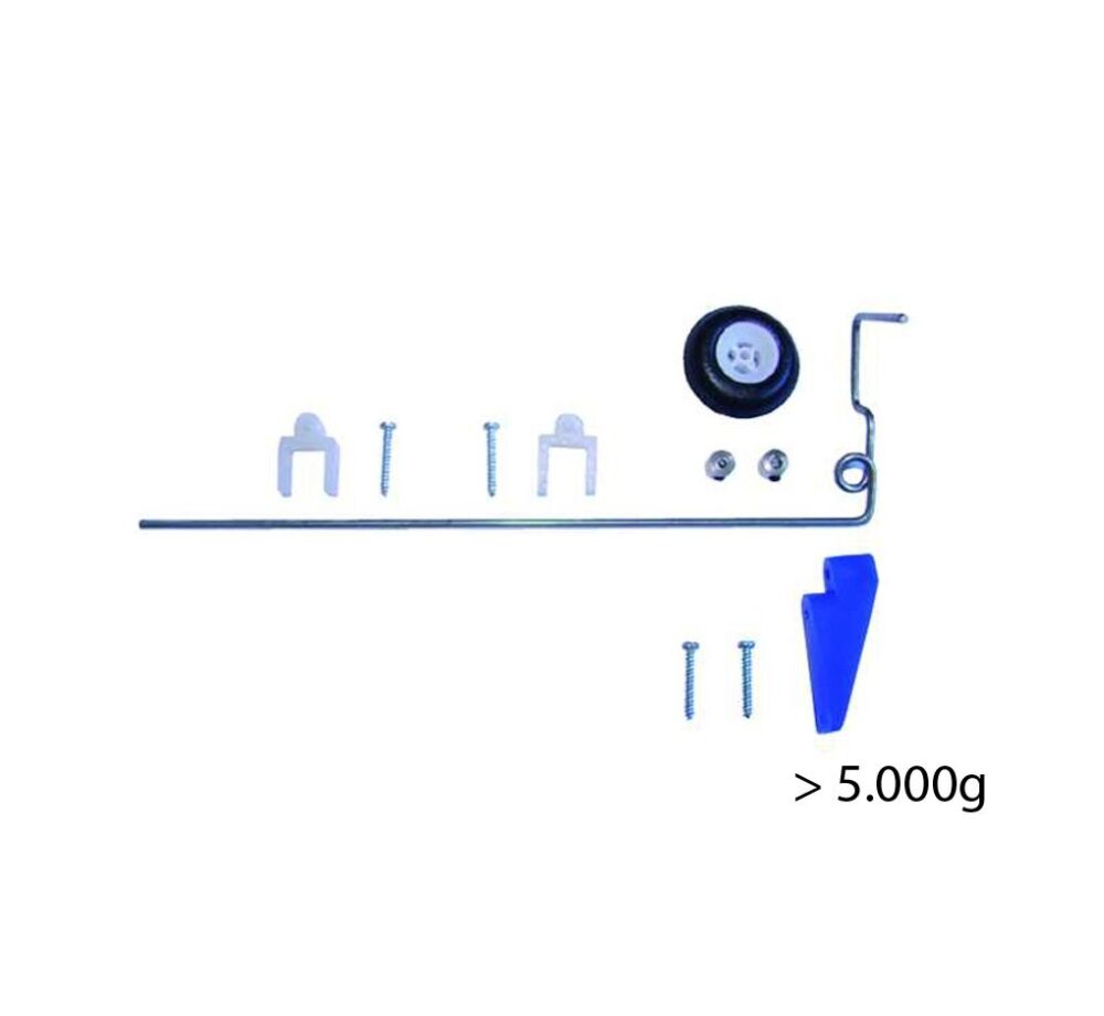 Heckfahrwerk lang - für Modelle bis 5000g | # 22204