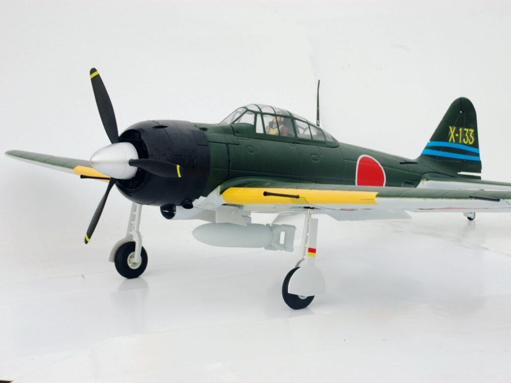 FMS Zero A6M Mitsubishi PNP – 140 cm | # DPFMS033PGRN