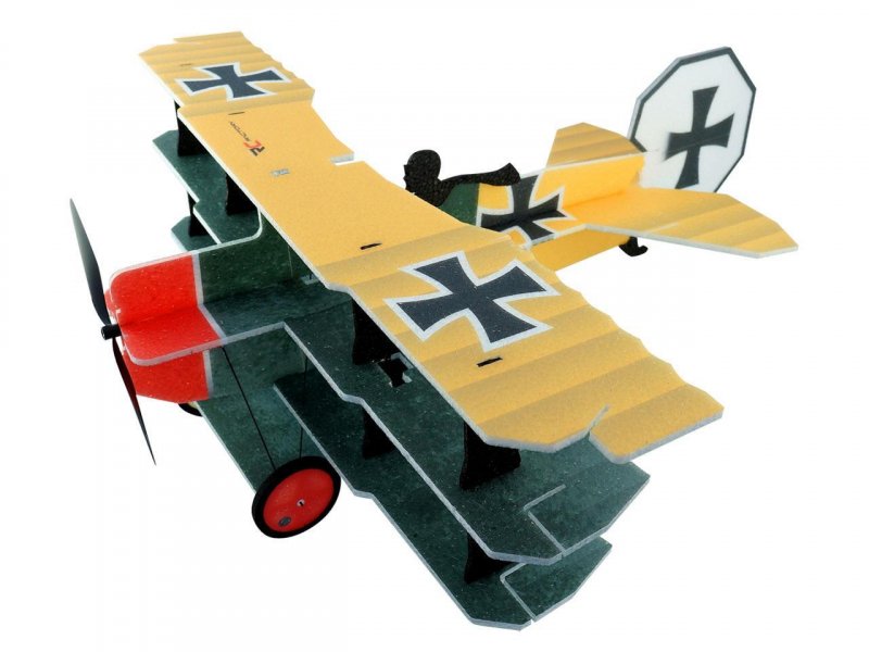 RC Factory LiL Fokker gelb / 680mm | # C4352