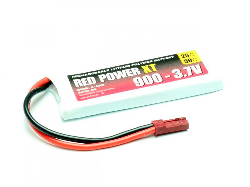 RED POWER LiPo Akku RED POWER XT 900 – 3,7V | # 15407